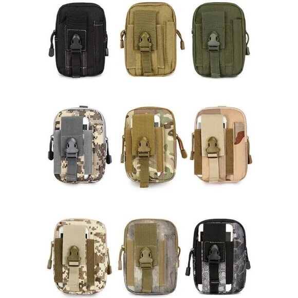 Outdoor Sport Tactical Pouch Belt Waist Pack Bag Phone Case Camping Climbing1Bag - Picture 2 of 8